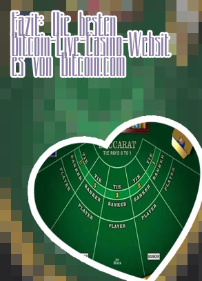 Live bitcoin baccarat casinos